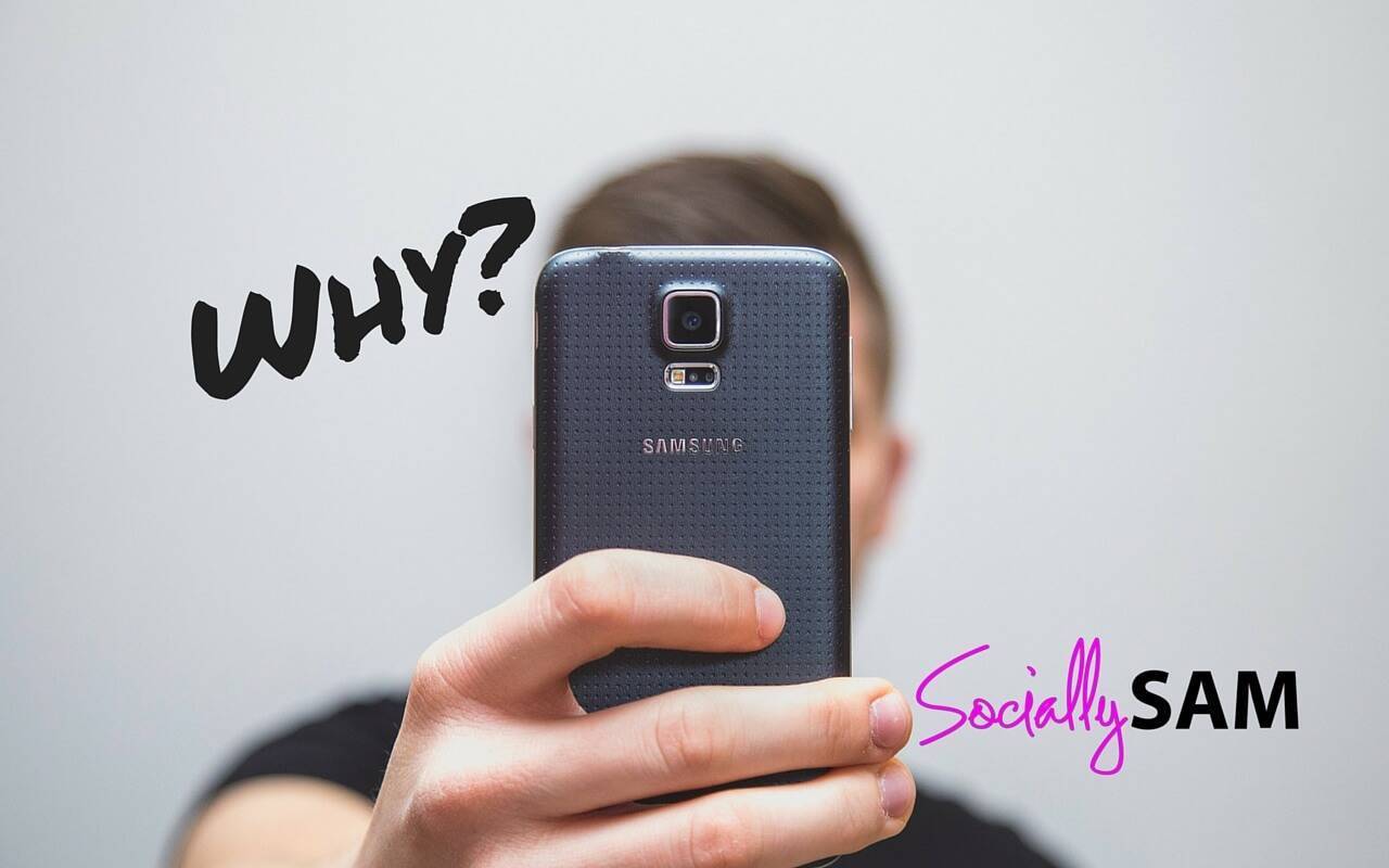 Let me make one thing clear; I absolutely do not like or support anyone that cheats or fakes it online. So why are you faking your online presence?