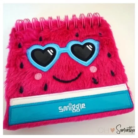 I love a pink fluffy notepad from Smiggle