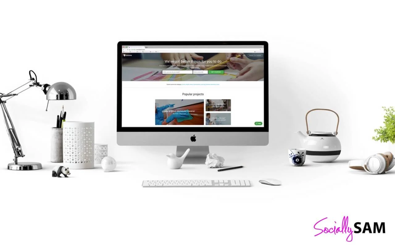 When you start out in business or blogging it’s easy to get bogged down in the detail of doing everything yourself. Bidvine can help