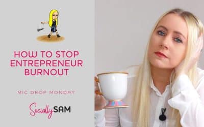 At some point in your entrepreneurial journey, you are going to experience burnout. Here are a few tips to help you stop burnout