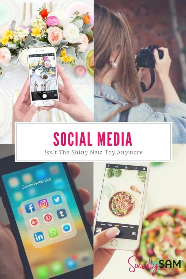 Social media toy PIN (1) Social media isn't a shiny new toy anymore. It's mainstream and should be part of your marketing plan. Stop treating it like a sideshow!