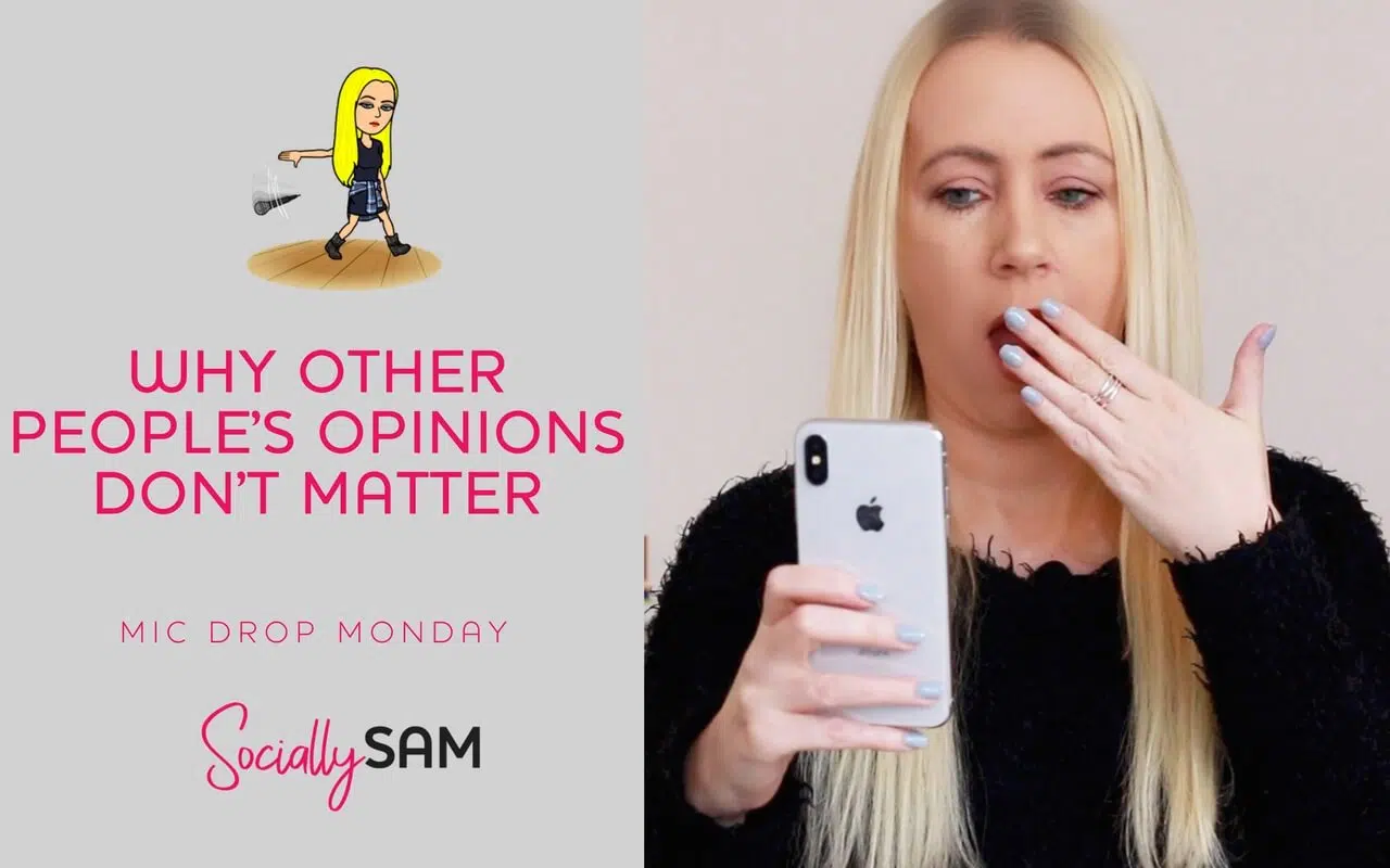 MDM – WHY OTHER PEOPLES OPINIONS DON’T MATTER Header (1) I used to care about other peoples opinions until I tried to pay my bills with them. Here's why you shouldn't care either