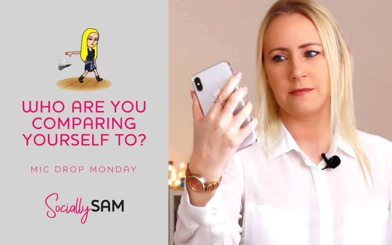 Do you find that you are always comparing yourself to others? Focus your efforts on being the very best version of yourself