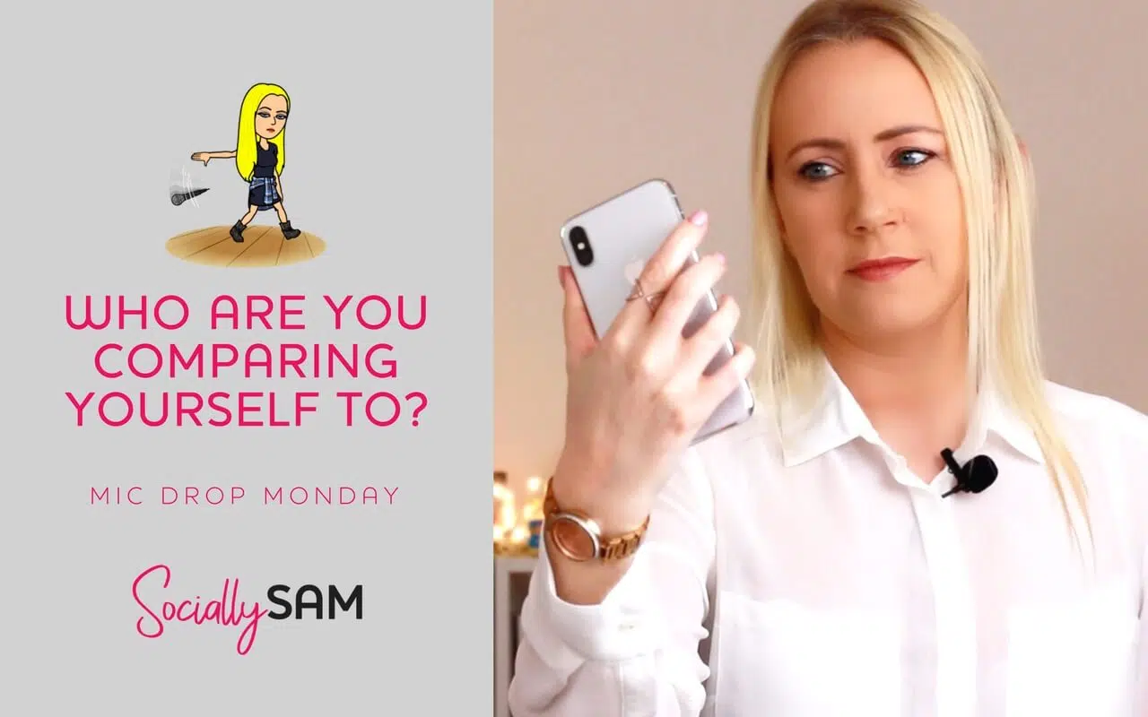 MDM – Comparing yourself Header (1) Do you find that you are always comparing yourself to others? Focus your efforts on being the very best version of yourself