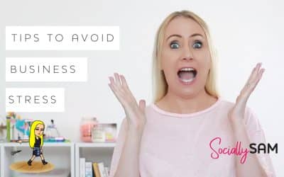 A stressful day when it's your own business is the absolute worst! Here are my 5 tips for dealing with business stress