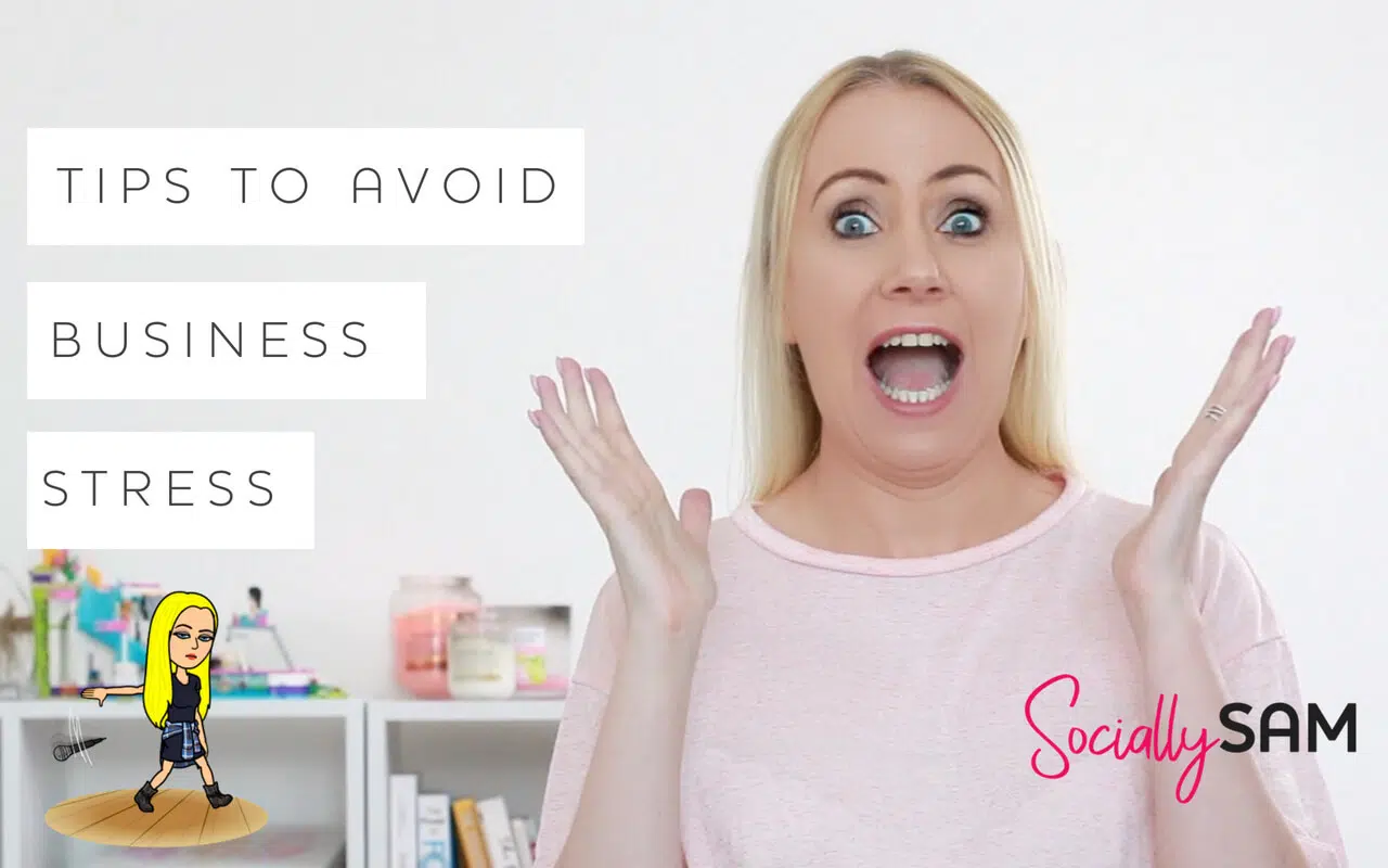 Business Stress Header (1) A stressful day when it's your own business is the absolute worst! Here are my 5 tips for dealing with business stress