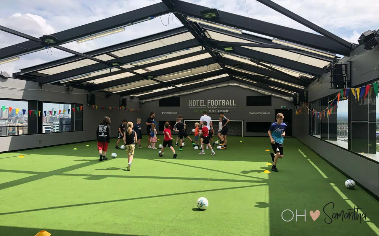 The first Summer Football Camp kicks off at Hotel Football on this summer and I went to take a look at what the kids would be getting up to