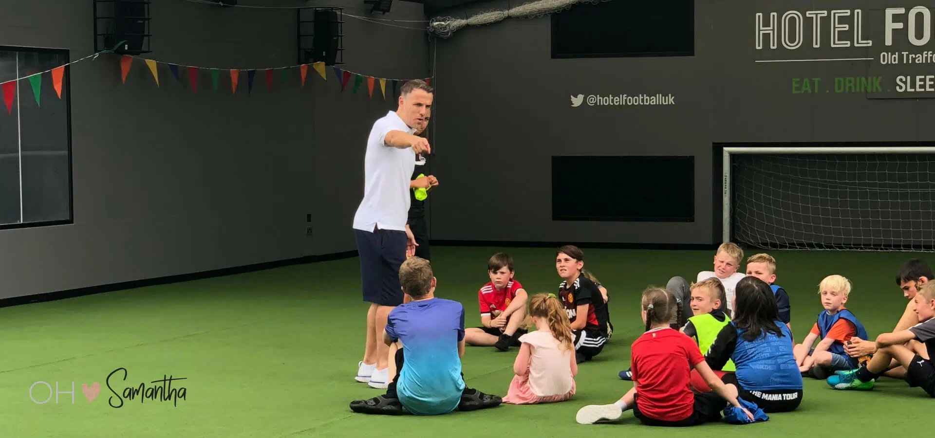 The first Summer Football Camp kicks off at Hotel Football on this summer and I went to take a look at what the kids would be getting up to