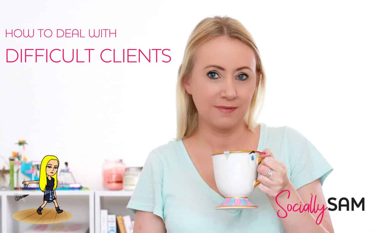 How To Deal With Difficult Clients Header (2) Unfortunately, at some point, you are going to encounter a difficult client. Or just a bad client. Here are 3 tips for dealing with them