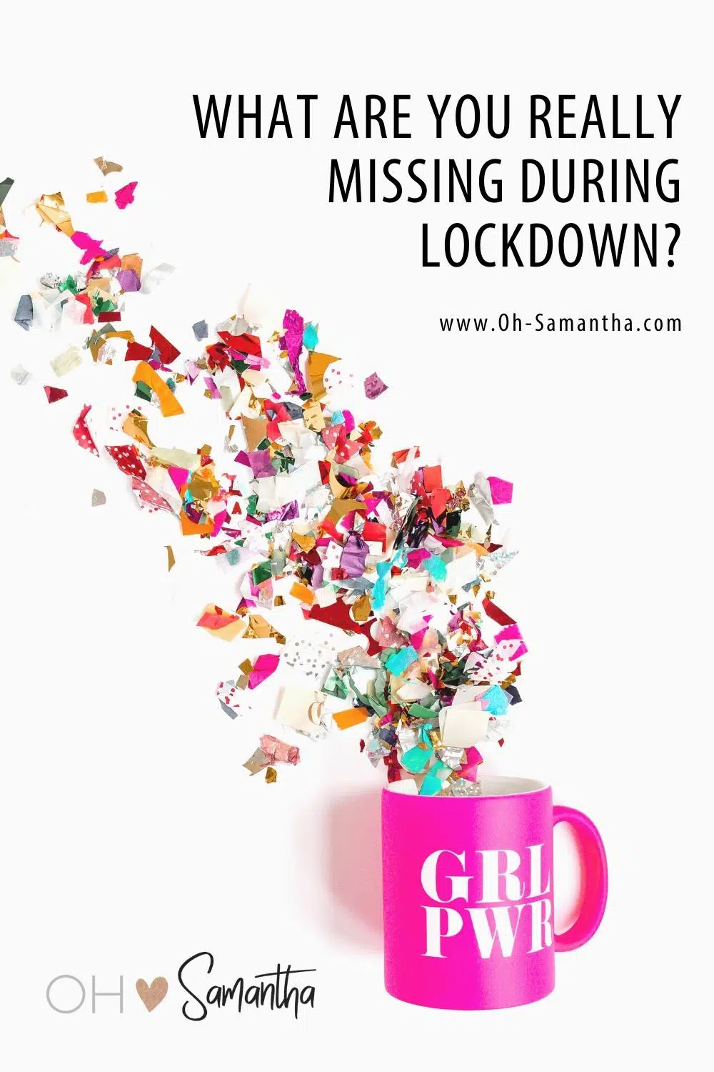 	Sex, drugs and rock n roll or just a KFC. Who and what are you really missing during lockdown? Or who and what are you not missing at all?