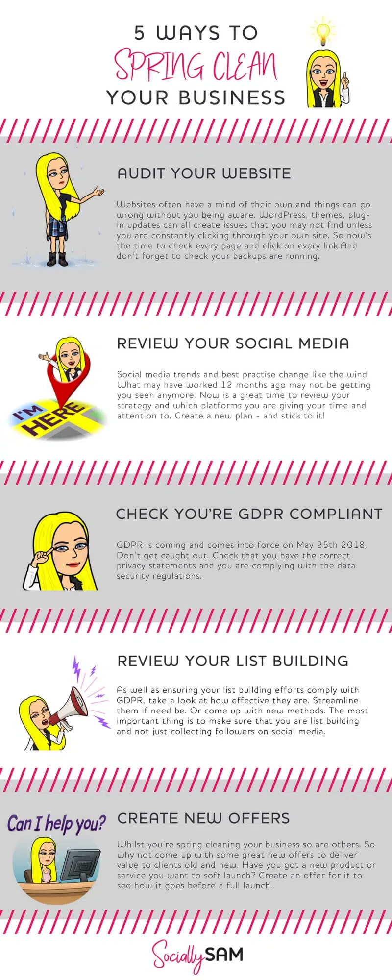Spring Clean Your Business INFOGRAPHIC (1) (1) It's time to give your business a good Spring clean. Spring is the ideal time to give all the dark corners of your business the once over.
