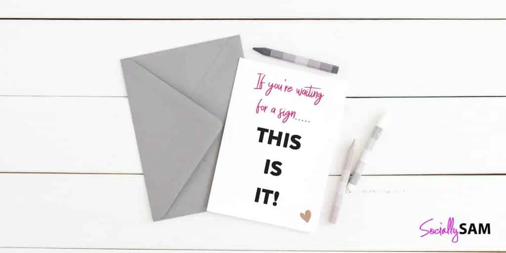 Waiting for a sign Twitter Are you setting clear goals or just casually wishing for things and giving up when they don't happen quickly? Learn to set clear goals like a ninja to achieve them