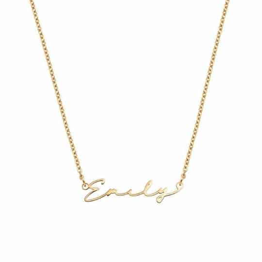 Shop With Me March 2022Abbott Lyon Signature Name Necklace